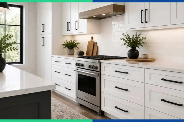 Best Cabinet Colors to Pair with Black Cabinet Pulls