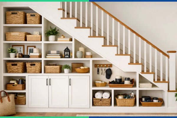 Smart Under-Stair Shelving Ideas to Maximize Storage Space