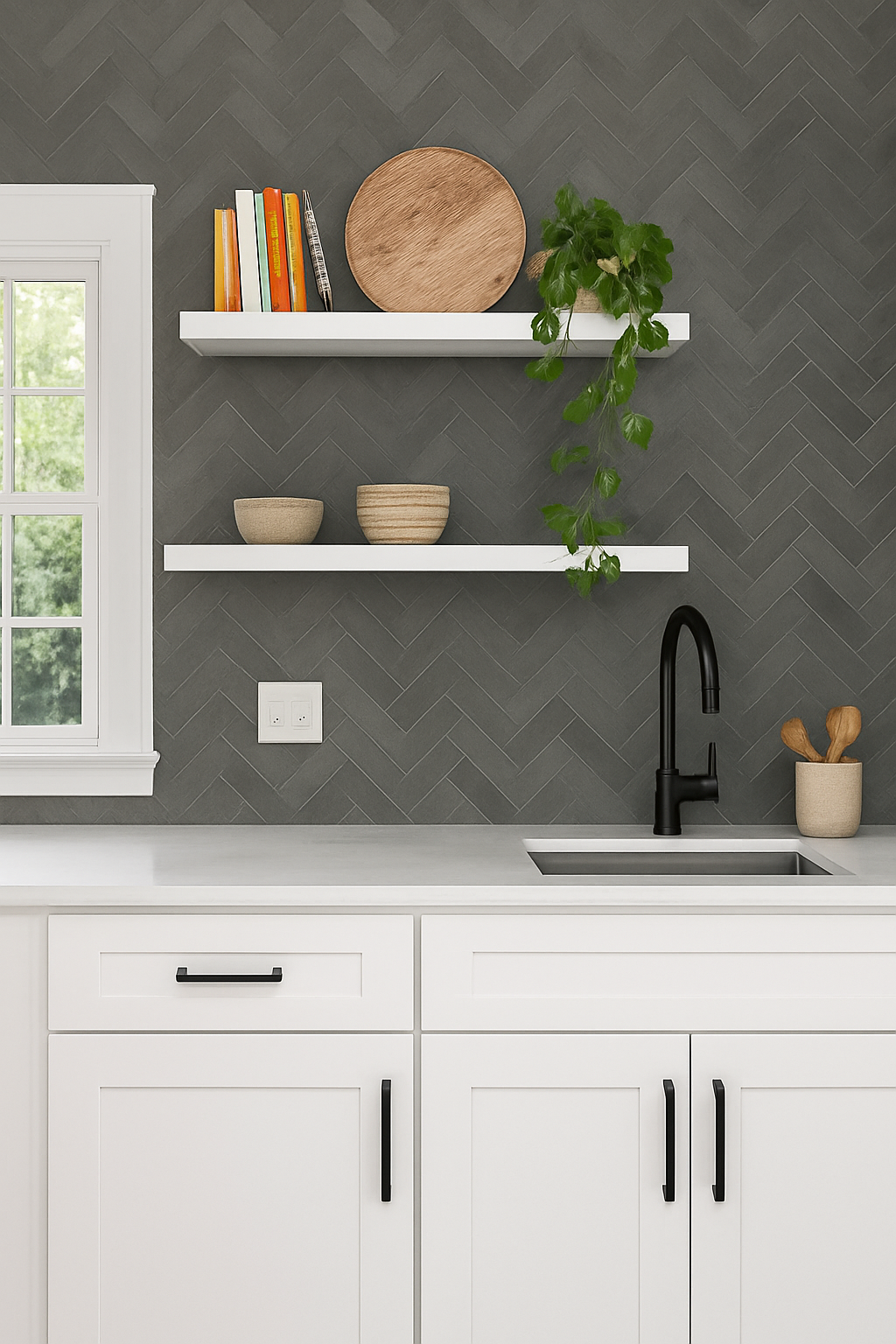Signature Pearl White Kitchen Cabinets – Elegant, Bright & Timeless