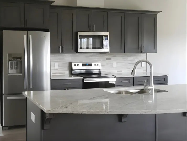 Greystone Shaker Cabinets – Modern Elegance with Timeless Appeal