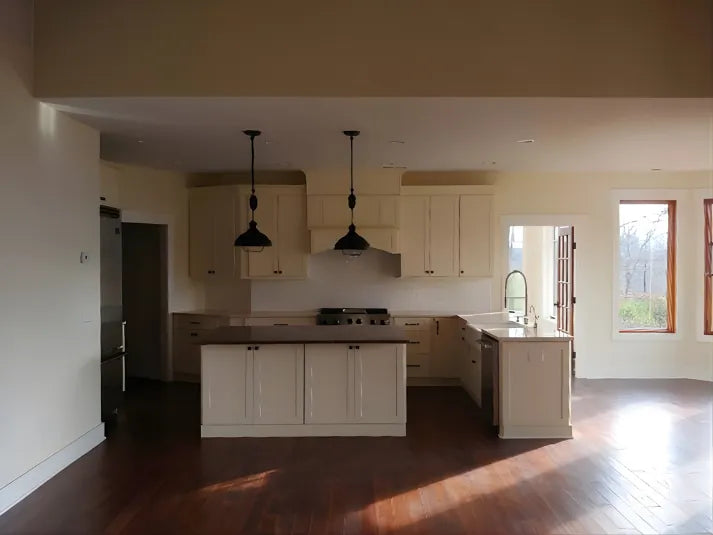 Linen Shaker Kitchen Cabinets – Warm Elegance Meets Timeless Style