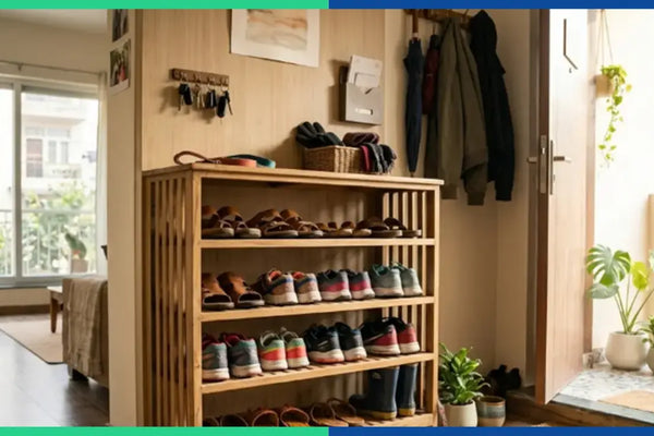 Open vs Closed Wooden Shoe Racks: How to Choose the Right One for your Space?