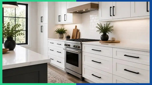 Best Cabinet Colors to Pair with Black Cabinet Pulls