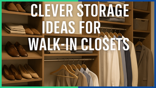 Clever Storage Ideas for Walk-In Closets: Pull-Out Trays, Valet Rods and More