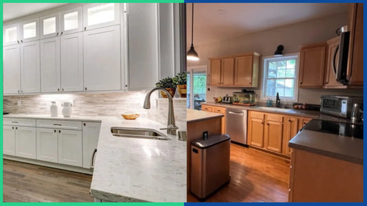 White Shaker Kitchen Cabinet