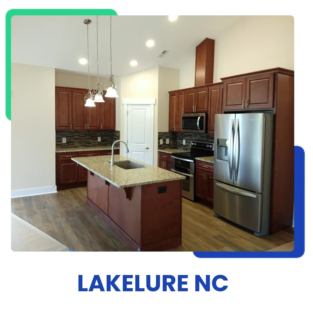 Custom kitchen cabinets in Lake Lure NC - blue ridge cabinet connection