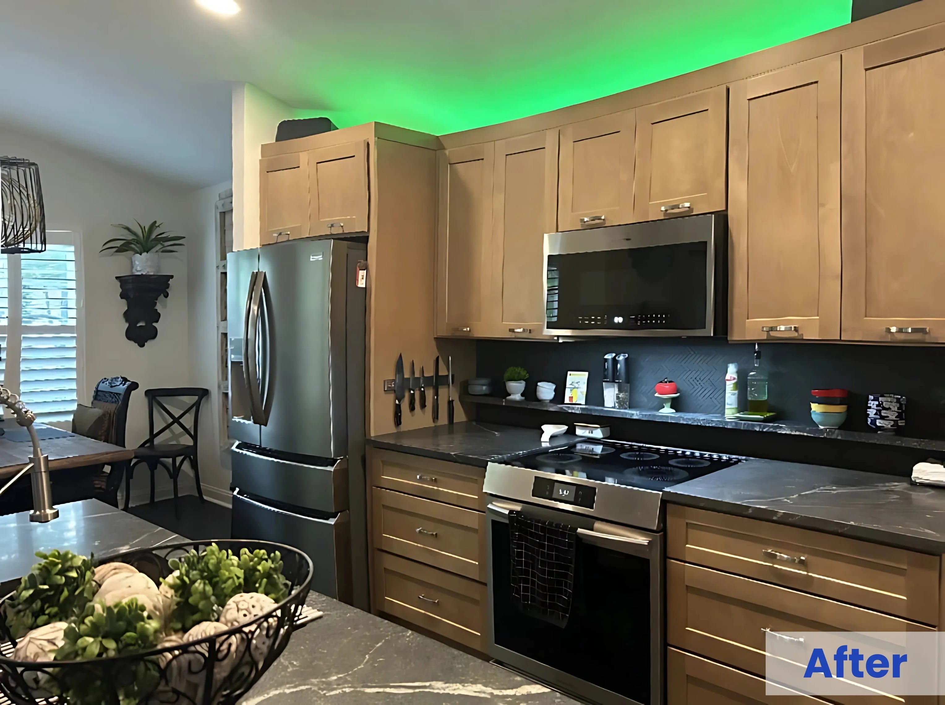 Contemporary Transitional Kitchen Remodel by Blue Ridge Cabinet Connection project photo