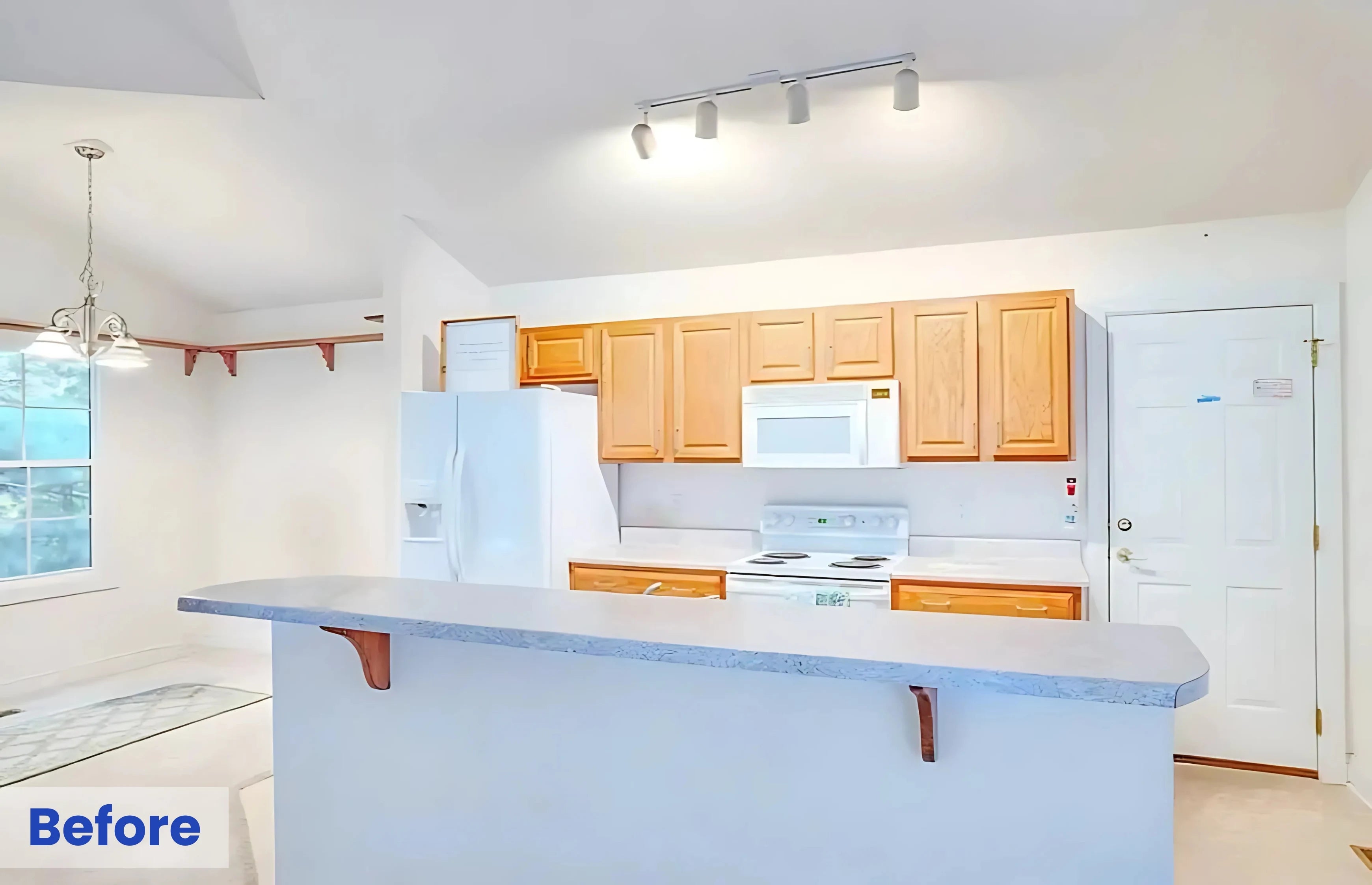 Contemporary Transitional Kitchen Remodel by Blue Ridge Cabinet Connection project photo 2