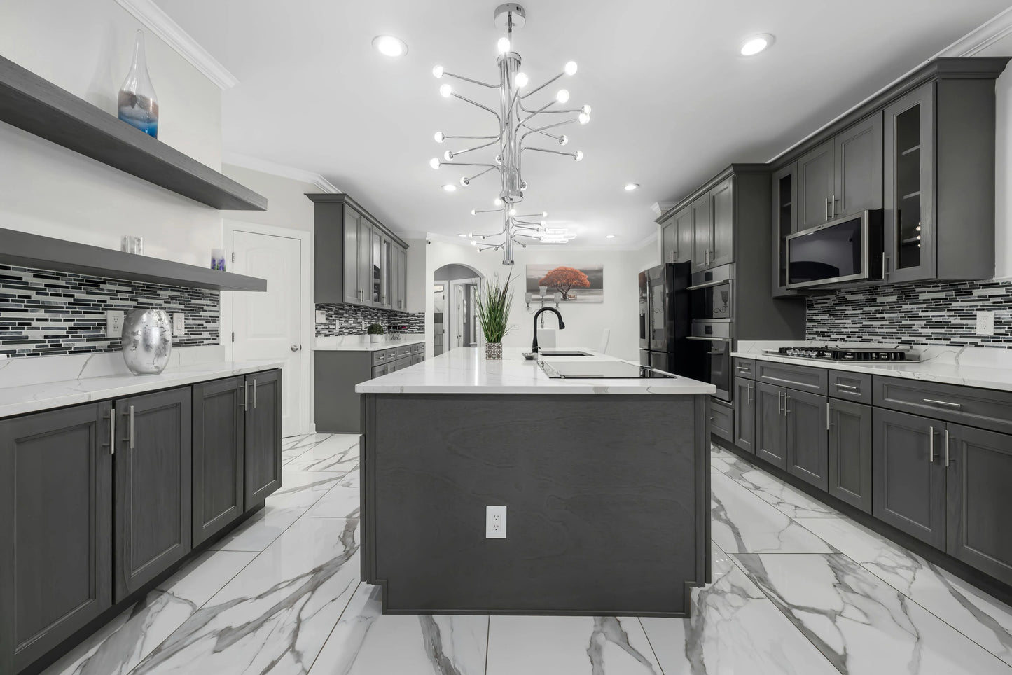 Greystone Shaker Cabinets – Modern Elegance with Timeless Appeal